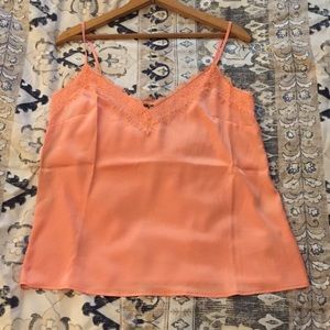 Peach Silk Cami